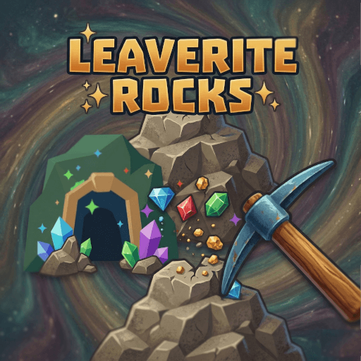 Leaverite Rocks — a lapidary incremental game about excavating and polishing gems