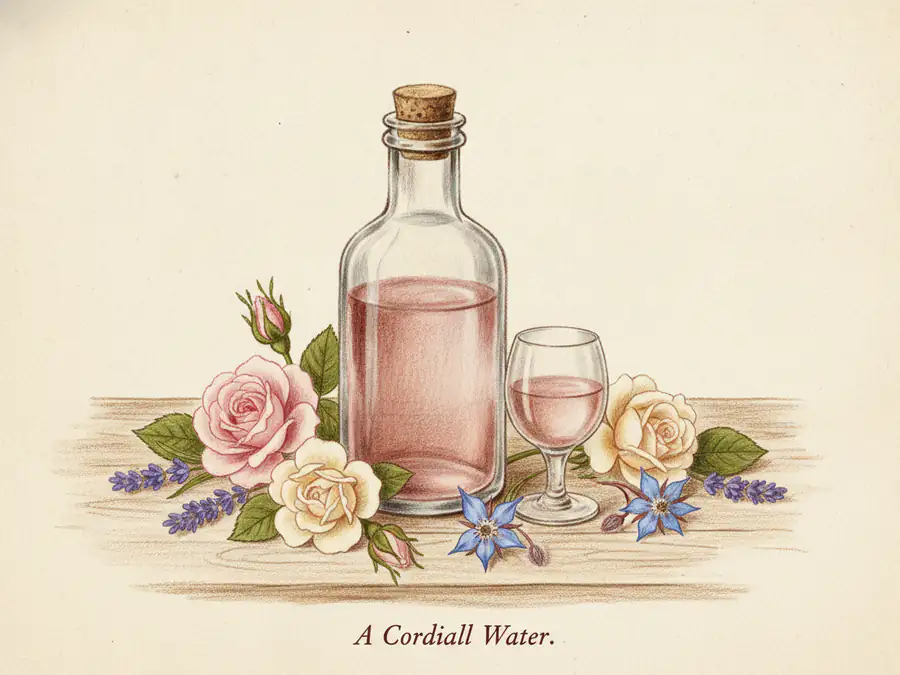 A Cordiall Water — illustration