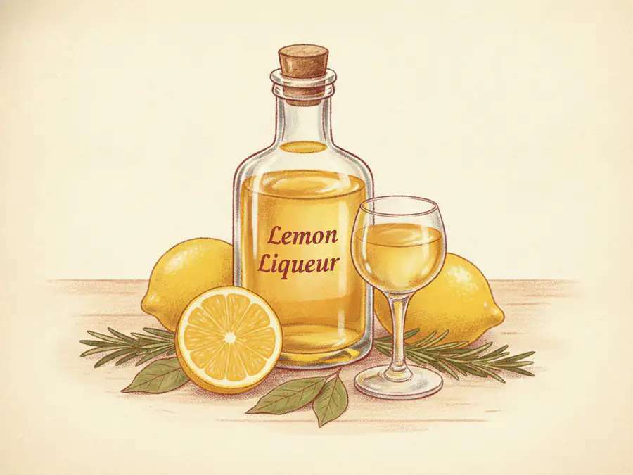 Lemon Liqueur — illustration